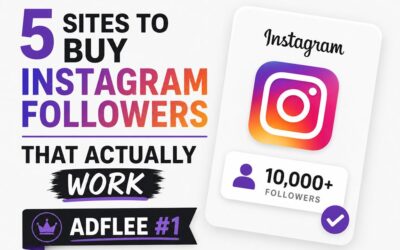 5 Sites to Buy Instagram Followers That Actually Work (Adflee #1)