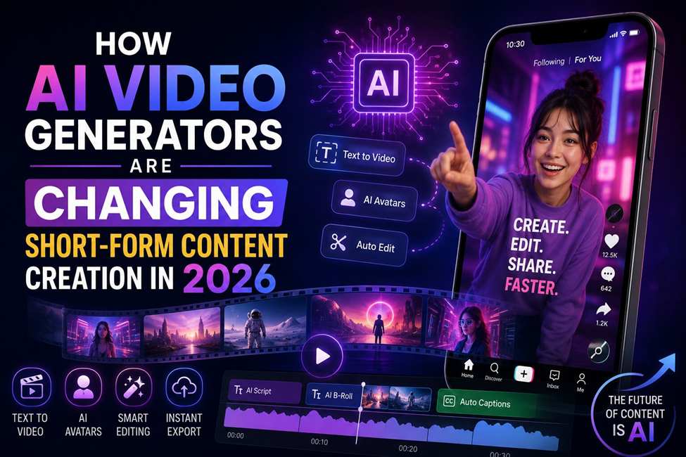 How AI Video Generators Are Changing Short-Form Content Creation in 2026