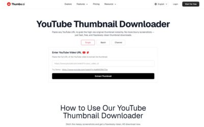 Thumbs.ai YouTube Thumbnail Downloader: A Two-Week Hands-On Review